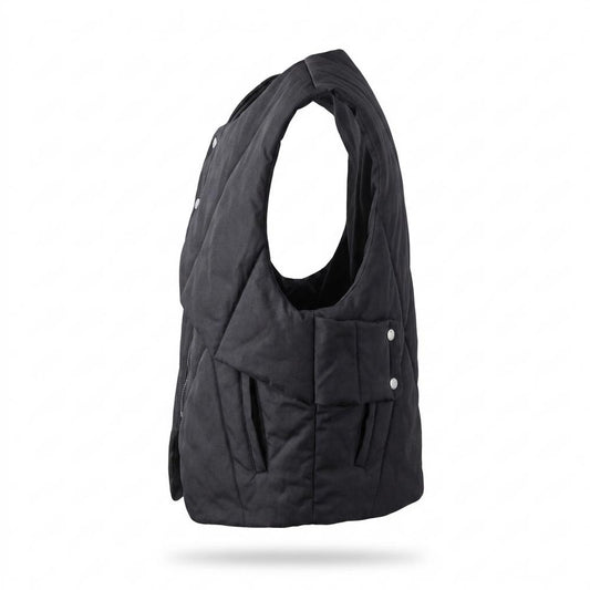 Lederjacken Outlet24 - Rifit | Gesteppt Asymmetrisch Weste Unisex