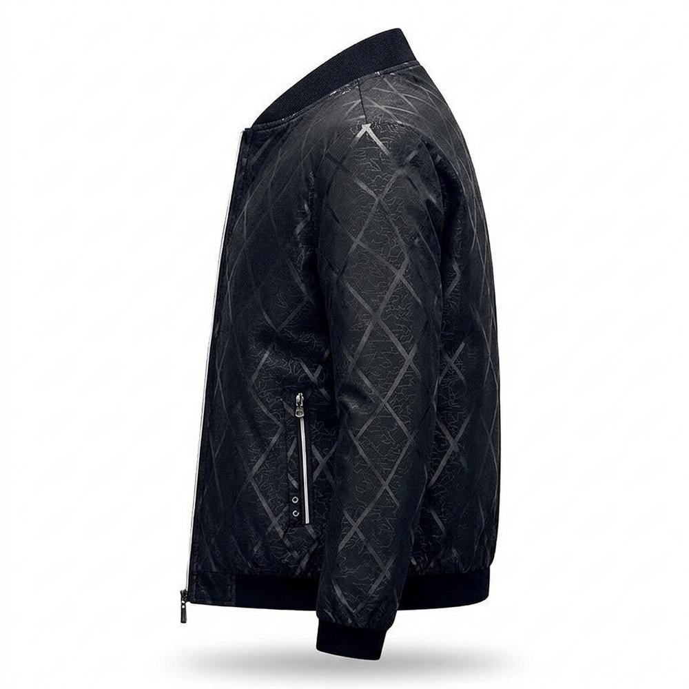 Lederjacken Outlet24 - Eutal | Strukturierte Glänzende Jacke Herren
