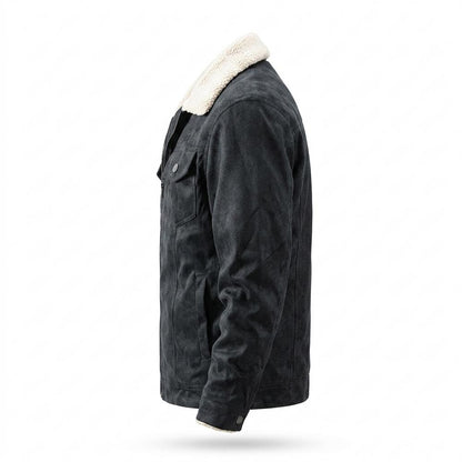 Lederjacken Outlet24 - Cikov | Gefüttert Strukturiert Jacke Herren