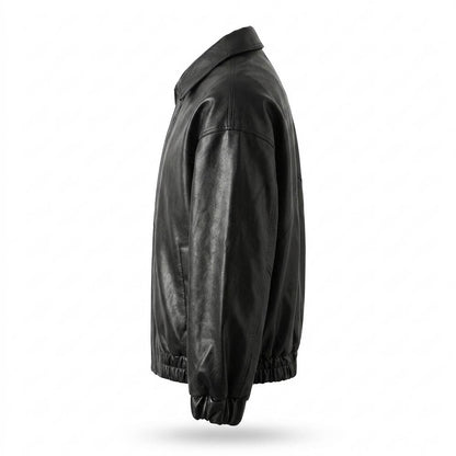 Lederjacken Outlet24 - Nupuv | Reißverschluss Blouson Lederjacke Unisex